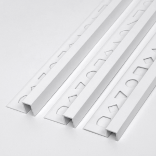 재료분리대 알루미늄 백색 사각 8x8 8x10 8x12 (2.4m) 타일 바닥분리 꼼꼼이 몰딩